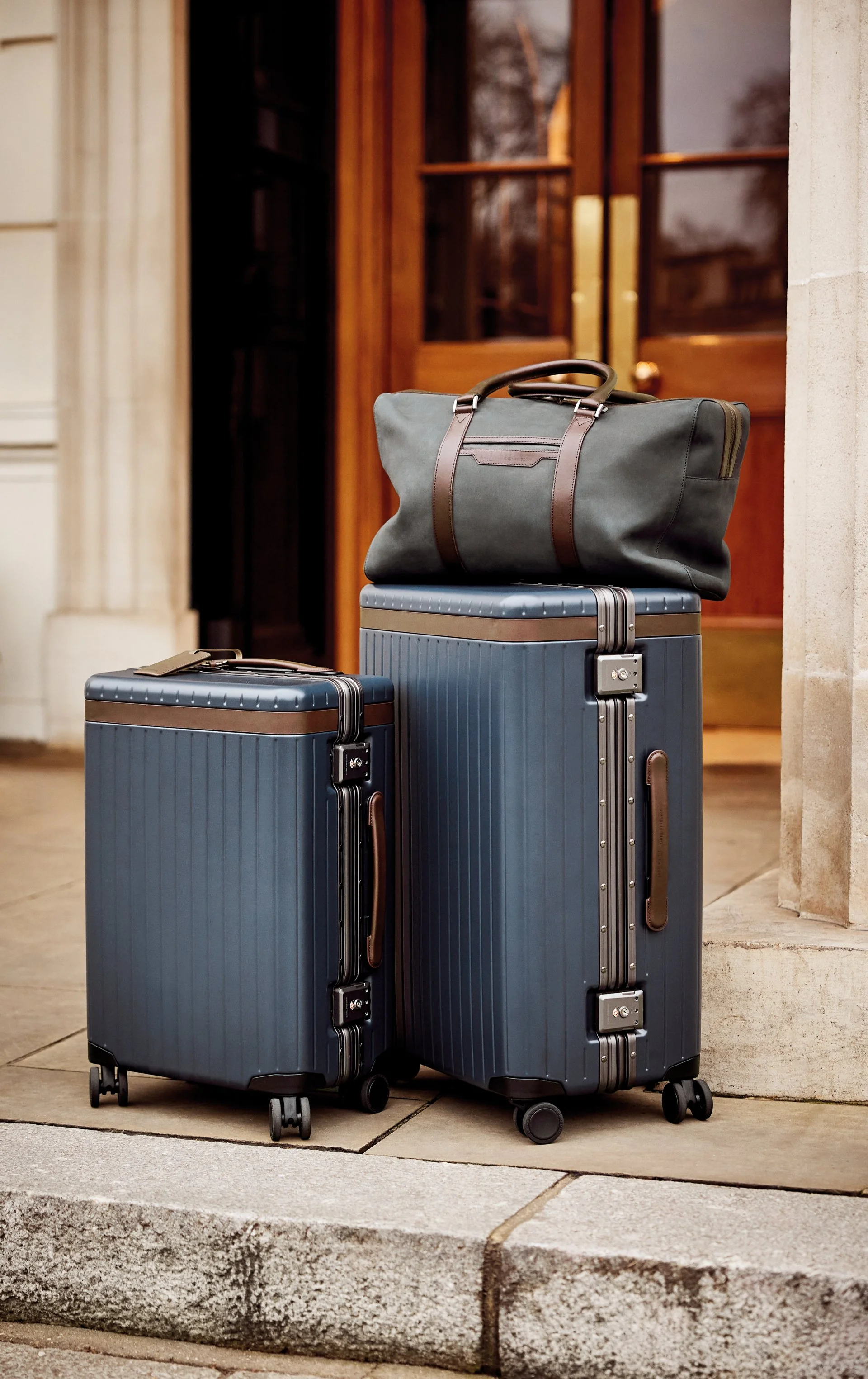 Elevate Your Travels Hackett London x Carl Friedrik Luxury Collection The Rakish Gent